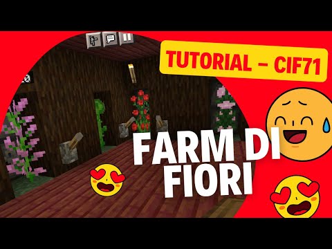 La mia Farm Di Fiori infiniti - Facilissima - Minecraft ITA - CIF71