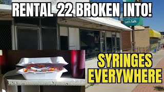 Rental Property #22 (Restaurant) Broken into, Drug paraphernalia, and Police!