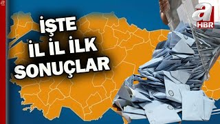Oylar sayılıyor! İşte il il ilk sonuçlar... | A Haber