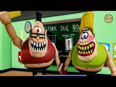Crazy Class Detention At Mr. Stinky's School ( Roblox Obby )