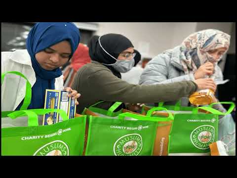 Food Distribution in NY: ICNA Relief Delivers Groceries & Chicken to Struggling Families