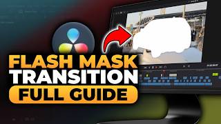 Flash Mask Transition DaVinci Resolve (FAST & EASY) | 100% WORKS | NO Yapping, To The Point!