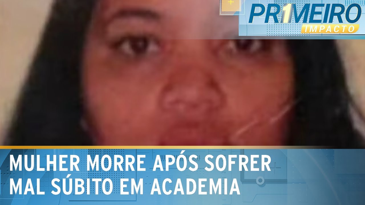 Mulher morre após sofrer mal súbito durante treino em academia | Primeiro Impacto (20/02/25)