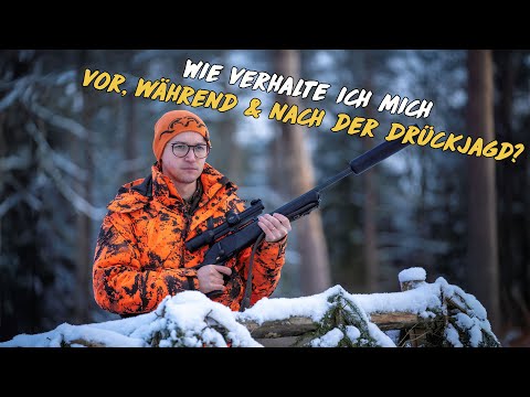 Wie verhalte ich mich vor, während & nach der Drückjagd?