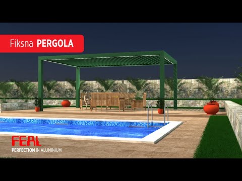 FEAL -   Fiksna PERGOLA – 3D animacija montaže