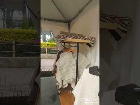 en una feria del municipio Cajicá #tejidos #tejedoras