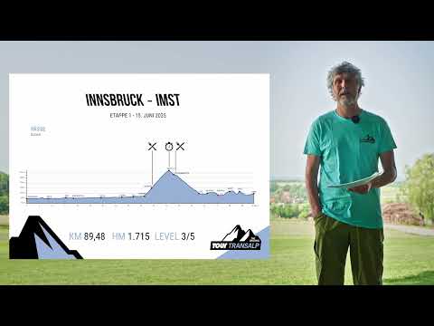 TOUR Transalp 2025 | Stage 1 Route Briefing | German