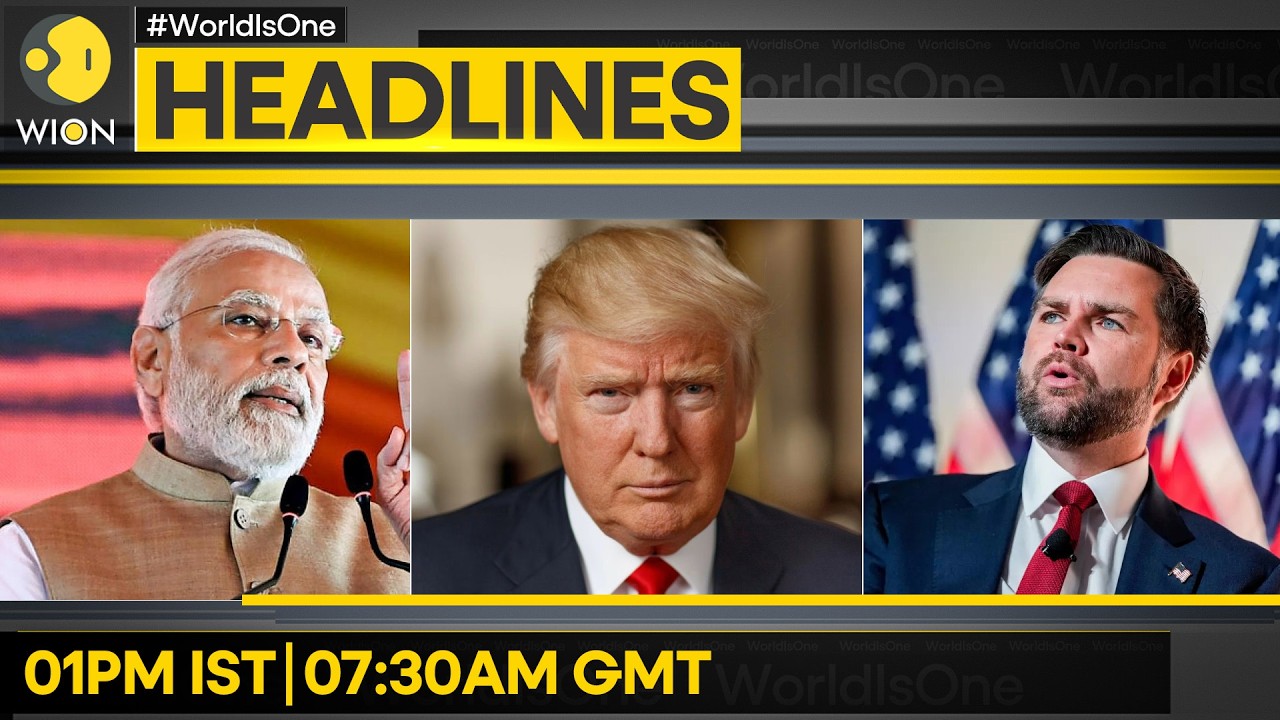 PM Modi Gives New "We Can Do It Call" | Vance: Iran Must Cut Enrichment | WION Headlines