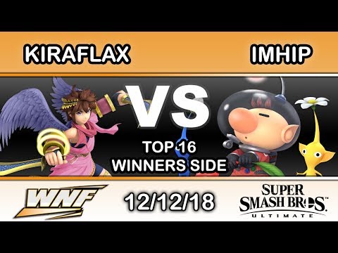 WNF 4.5 - KiraFlax (Pit) Vs. ImHip (Olimar) Top 16 Winners - Smash Ultimate