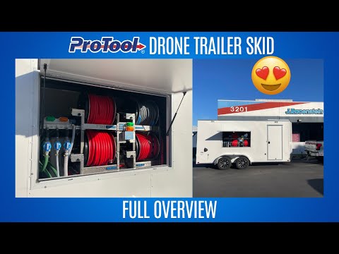 Drone Trailer Skid Full Overview 