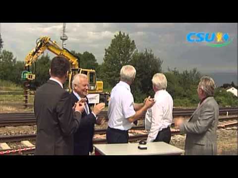 MdL Ingrid Heckner zum Bahnausbau Altmühldorf-Tüßling