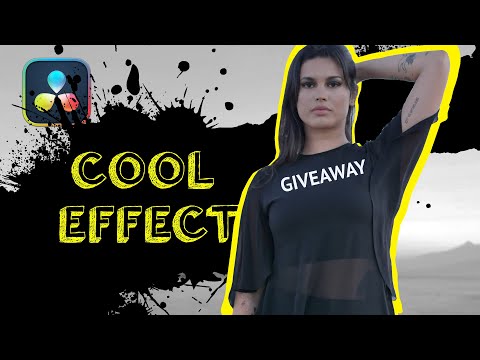 Character introduction / Freeze frame effect // DaVinci Resolve 17 Tutorial