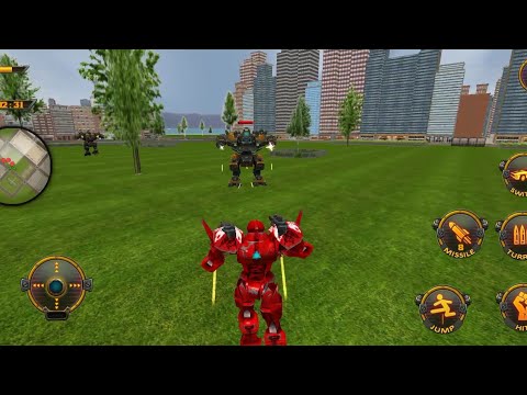 Robot Car War Transform  Fight Game