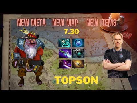 Topson plays Sniper | 7.33 patch | New Meta | New Item Build | How to play in new Patch | Gameplay
