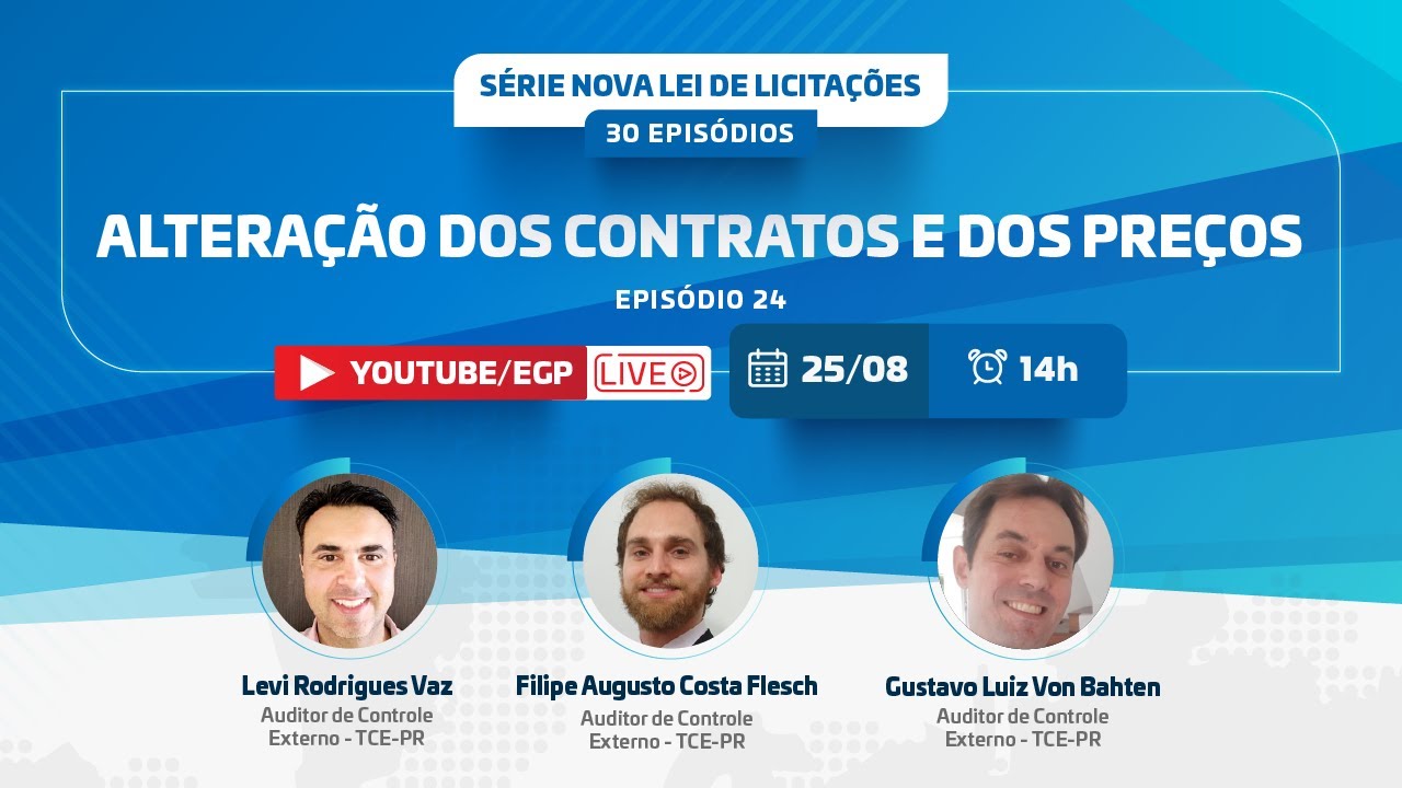 Nova Lei de Licitações | Episódio 24 | Alteração dos contratos e dos preços