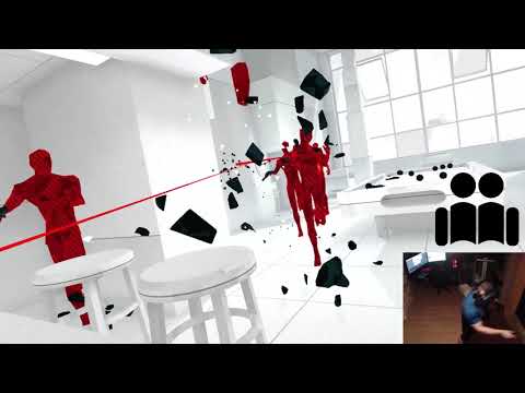SuperHot VR Speedrun - Endless Mode to 100 - Penthouse - 1:19