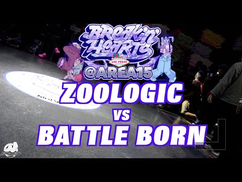ZOOLOGIC vs BATTLE BORN | 4 v 4 Breaking Top 4 | Breakin' Hearts/ Area 15 Vegas | #SXSTV