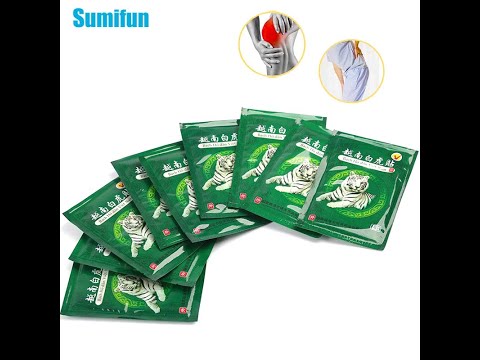 , title : '16pcs/2bags Vietnam White Tiger Balm Joint Aches Pain Patch Rheumatism Arthritis Natural Herbal'