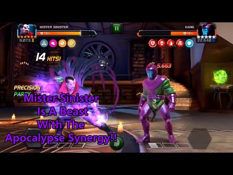 Act 5.4.5 Biohazard And Caltrops Paths, Cheese With Mister Sinister!! | Marvel Contest Of Champions