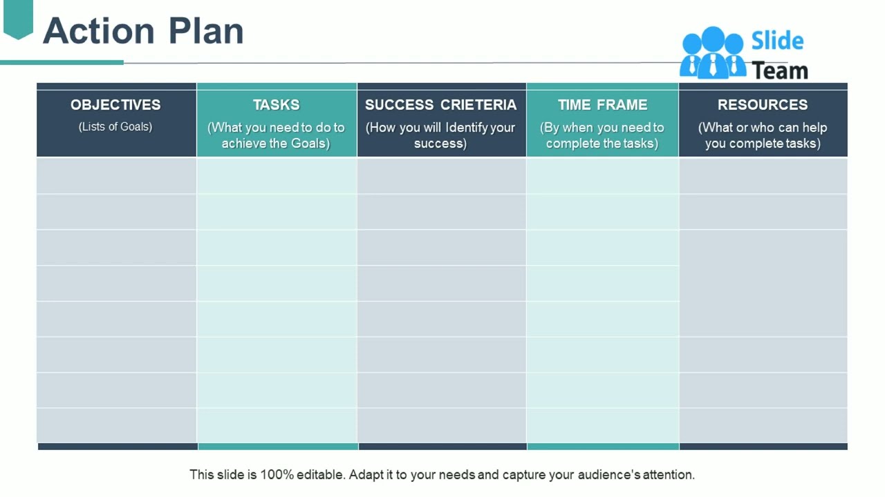 Action Plan Ppt Examples
