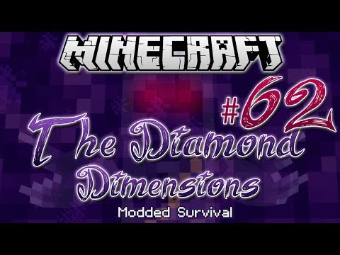 "SPACE WORKSHOP" | Diamond Dimensions Modded Survival #62 | Minecraft