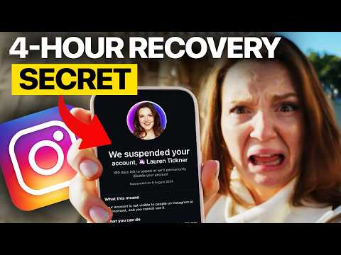 How to Recover Banned Instagram Account Fast | Fix “Suspended Account” in 24 Hours