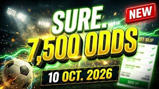 Football Predictions Today | FREE Betting Tips | 750Odds 🔥 | Over 1.5 Goals.