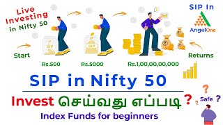 How to invest in Nifty 50 in Tamil | Index Funds in tamil, Sip Investment in Tamil, learn with bobi
