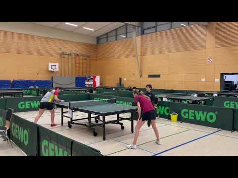 PATRICIA BRESIC.. TTC LANGEN 1950. Hessischen Einzelmeisterschaften 2023 ..Platz1....Set 4 b.