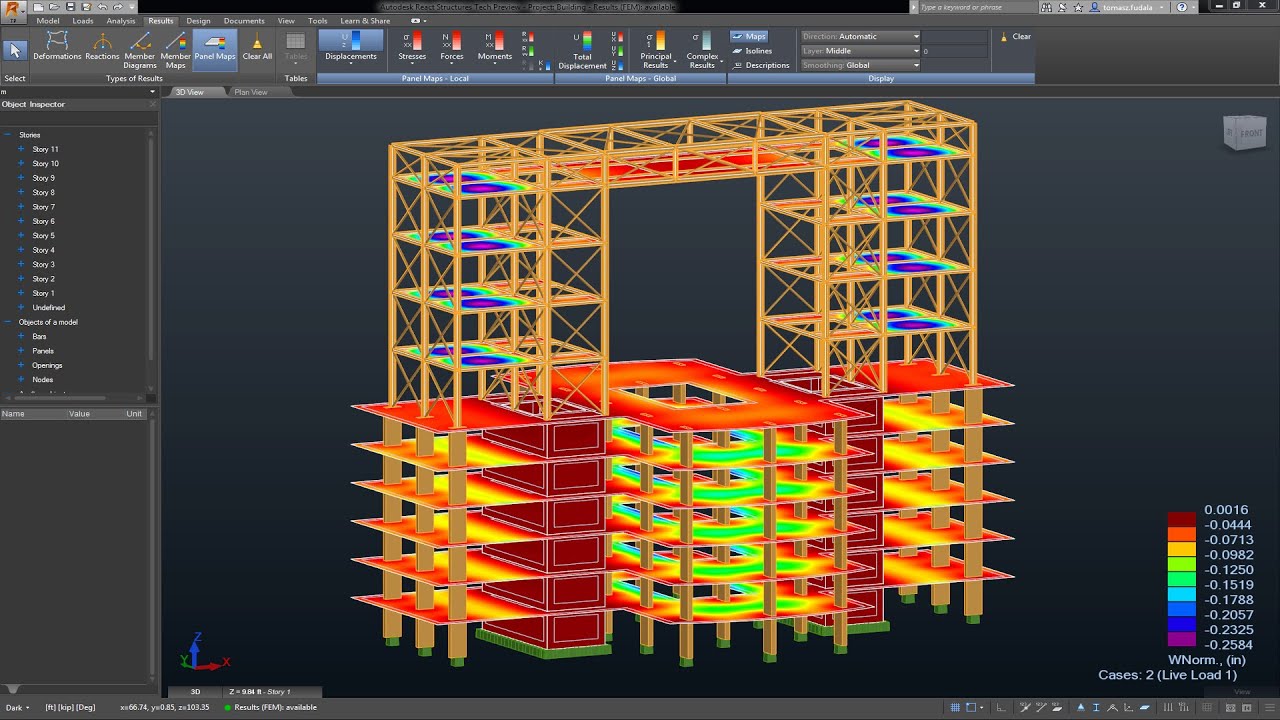 Exploring Results in Autodesk React Structures