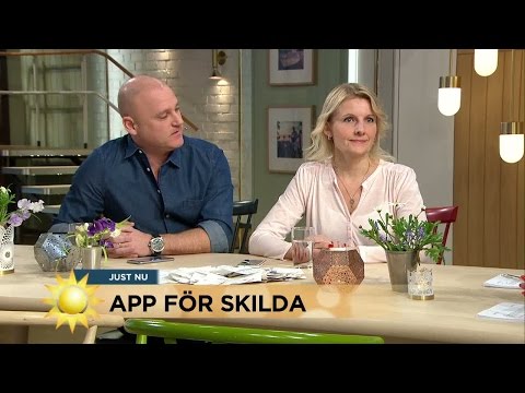 Ny app räddar er från skilsmässogrälet - Nyhetsmorgon (TV4)