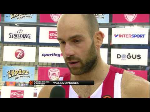 Post-game interview: Vassilis Spanoulis, Olympiacos Piraeus 