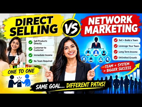 Direct Selling And Network Marketing Full Details in hindi. #directselling