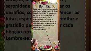 Bom Dia! Confie, entregue e espere  Deus está cuidando de tudo  #bomdia #lindamensagem #mensagem