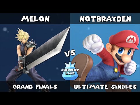 Sherbert Land # 20 | Melon (Cloud) vs NotBrayden (Mario) | Grand Finals | SSBU Ultimate Tournament
