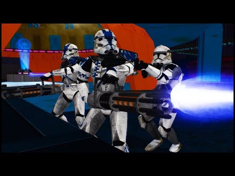 Full Scale Droid Invasion of Coruscant! - Star Wars: Battlefront II Clone Wars Extended Mod