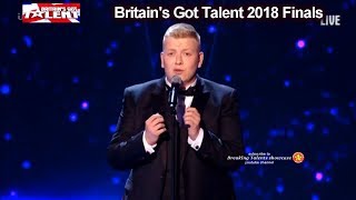 Gruffydd Wyn Roberts sings Opera Version &quot;Perfect&quot; Ed Sheeran Britain&#39;s Got Talent 2018 Final BGT