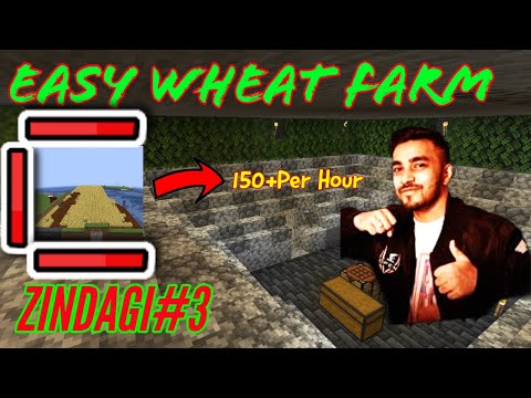 Minecraft Easiest Villager Wheat Farm - 150+ Per Hour @Shulkercraft