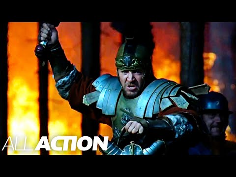 Maximus Leads Roman Army to Victory | Gladiator (2000) | All Action