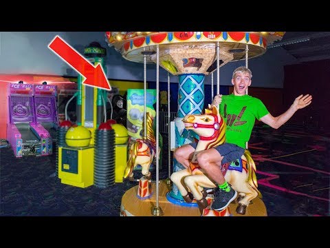 WE BROKE INTO THE GAME MASTER TOP SECRET ABANDONED ARCADE!!