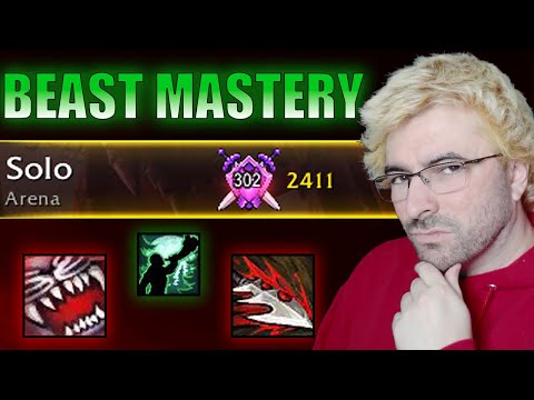 I Got 2400 In Solo Shuffle On Beast Mastery Hunter | 11.2.7 The War Within PvP
