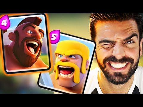 TESTEI O MAIS NOVO DECK DE CORREDOR COM BÁRBAROS NO CLASH ROYALE!