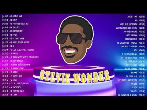 Best Songs Of Stevie Wonder Full Playlist 2022- Top Songs All Time | i just called to say i love you