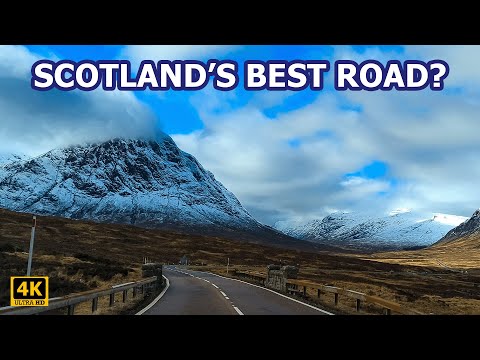 SCOTLAND’S BEST ROAD? | A82 GLENCOE | 4K