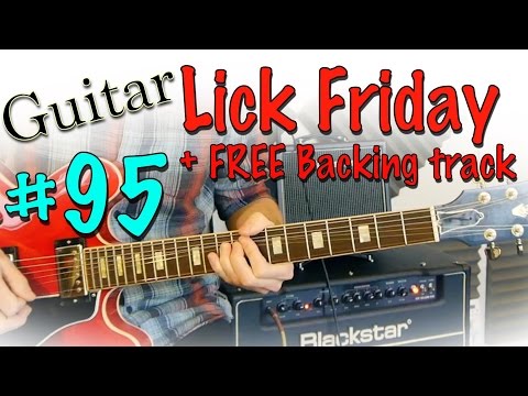Guitar Lick Friday Week 95 - Smooth ish blues in Am