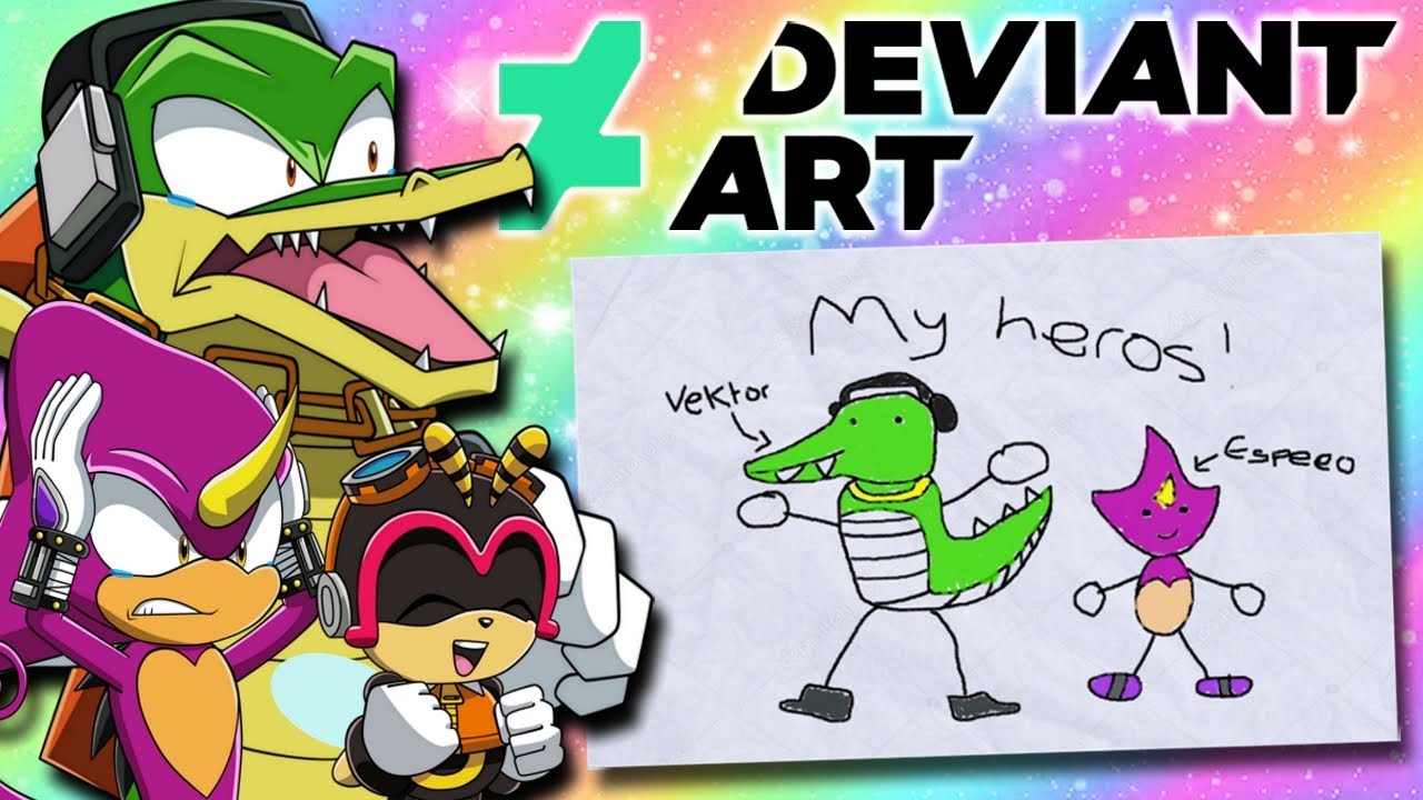 CHARMY'S APOLOGY?! - Team Chaotix Vs Deviantart