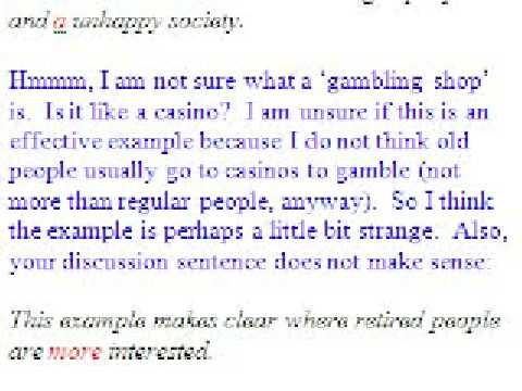 評估學生的雅思書面作文（第6部分，共8篇）。 (Evaluating a student's written IELTS essay (part 6 of 8))