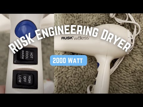 RUSK Engineering W8less Professional 2000 Watt Dryer...