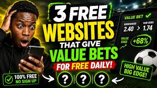 🔥 3 FREE Websites That Find VALUE BETS Every Day! (Hidden Betting Tools)