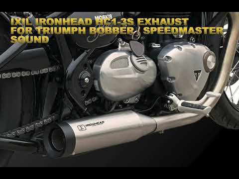 凱旋bobber排氣管 speedmaster 西班牙IXIL IRONHEAD